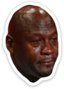 crying jordan emoji